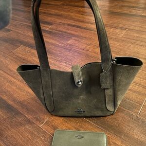 Coach Olive Suede Tote